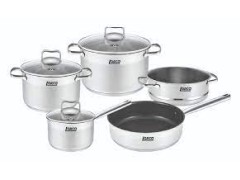 BỘ NỒI CHẢO LORCA TA 5012-TITANIUM